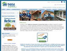 Tablet Screenshot of habitatgnh.org